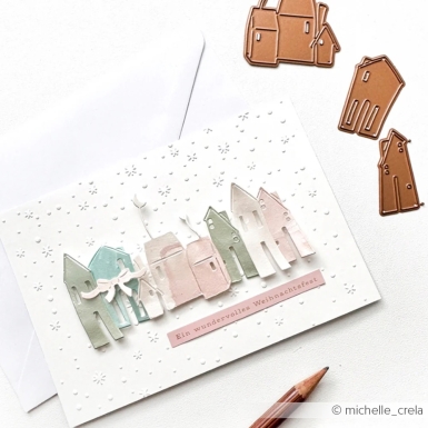 Preview: Alexandra Renke Prägeschablone Zarter Flockentanz 15.2x20.5cm