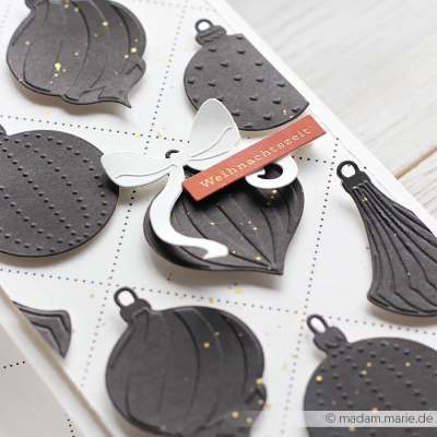 Alexandra Renke Cut & Emboss Folder Festtagskugeln PRE-ORDER Lieferbar ab 14.10.2025