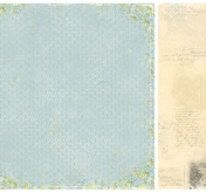 GRATIS! Pion Design Papier Forget Me Not Correspondence 12x12"