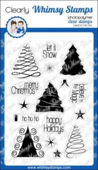Whimsy Stamps Stempel Oh Christmas Tree Clear Stamps