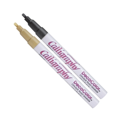 Uchida - Deco Color Calligraphy Opaque Paint Marker Schwarz