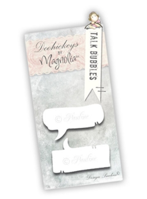 GRATIS! Magnolia Stanzschablonen Sprechblasen Talk Bubbles Dies