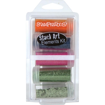 GRATIS! Stampendous Stack Art Elements Kit 70s