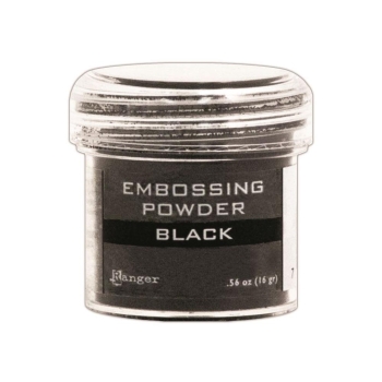 Ranger Embossingpulver Schwarz Embossing Powder Black