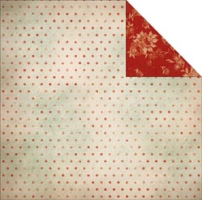 Glitz Design Papier Happy Travels Polka 12x12