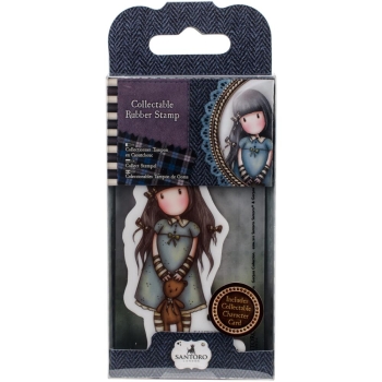 Docrafts - Santoro Gorjuss Mini Rubber Stamp Forget Me Not