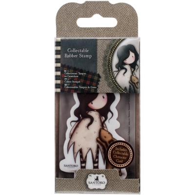 Docrafts - Santoro Gorjuss Mini Rubber Stamp I Love You Little Rabbit