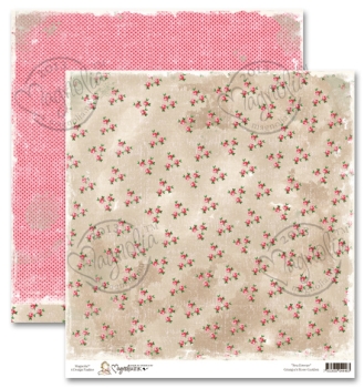 Magnolia Papier Sea Breeze Granpa's Rose Garden 12x12"