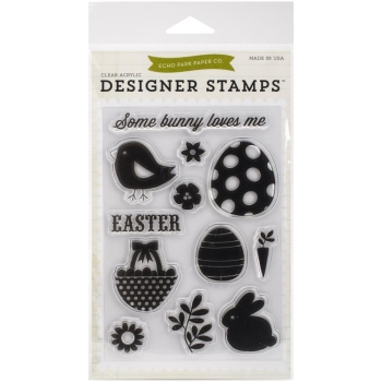 Echo Park Paper Stempel Some Bunny Loves Me Clear Stamps 4x6"