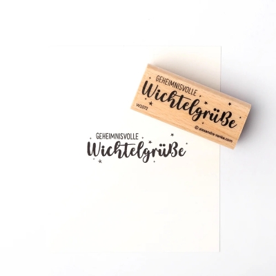 Alexandra Renke Holzstempel Geheimnisvolle Wichtelgrüsse PRE-ORDER Lieferbar ab 14.10.2025