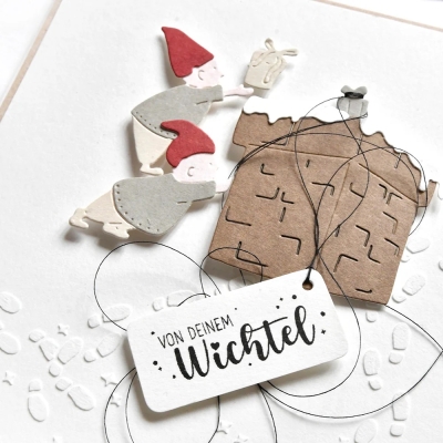 Alexandra Renke Holzstempel Von Deinem Wichtel 4.0x1.3cm PRE-ORDER Lieferbar ab 14.10.2025