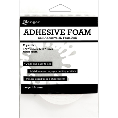 Ranger - Doppelseitiges 3D Foam Klebeband Adhesive Roll weiss