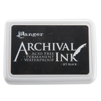 Ranger - Archival Ink Stempelkissen Jet Black