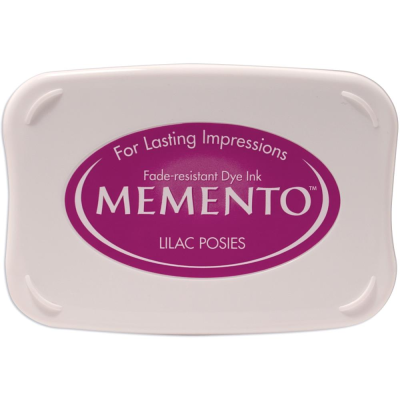 Tsukineko Memento Stempelkissen Lilac Posies Dye Inkpad