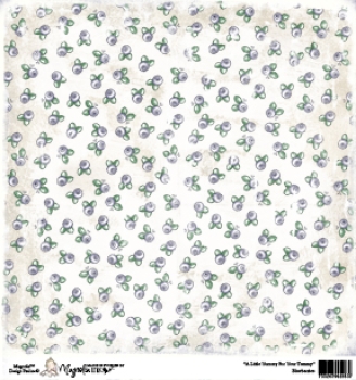 Magnolia Papier A Little Yummy For Your Tummy Blueberries 12x12"