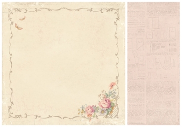 GRATIS! Pion Design Papier For Mother Bouquet of Flowers 12x12"