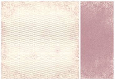 Pion Design Papier Fairytale of Spring Purple dot 12x12"