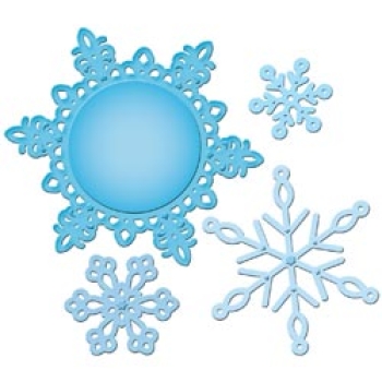 Spellbinders Shapabilities - Stanzschablonen Snowflake Dies