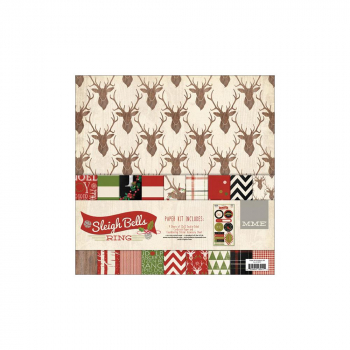 My Mind's Eye - Papierkit Sleigh Bells Ring Paper Kit 12x12"