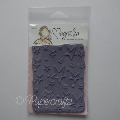 GRATIS! Magnolia Clingstempel Sterne Hintergrund Cling Stamp Star Background