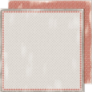 GRATIS! Maja Design Papier Fröjdefull Jul Stickad Pläd 12x12"