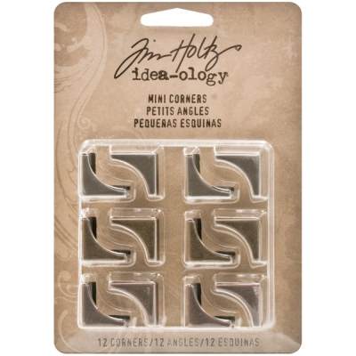 Tim Holtz Idea-ology Mini Corners 12 Stück