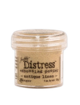 Ranger Distress Embossingpulver Antique Linen Embossing Powder