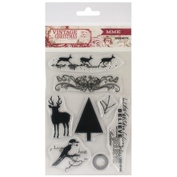 My Mind's Eye - Clearstempelset Vintage Christmas