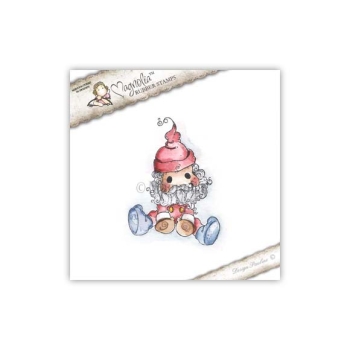 GRATIS! Magnolia Waiting for Christmas Clingstempel Little Santa