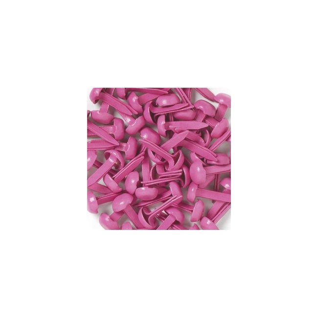Doodlebug Design Mini Brads pink bubblegum 4mm 25 Stück