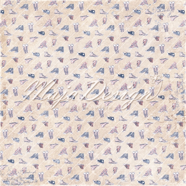 Maja Design Papier Denim & Girls Made for walking 12x12"
