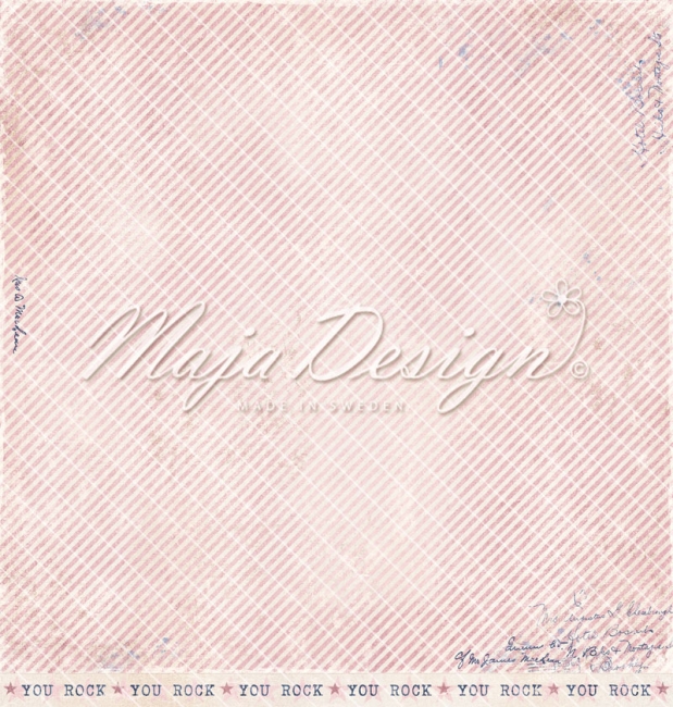 Maja Design Papier Denim & Girls Snapshots Girls in Jeans 12x12"