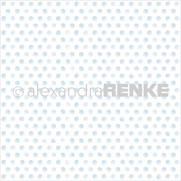 Alexandra Renke Papier Mimis Basic Blue Dots 12x12"