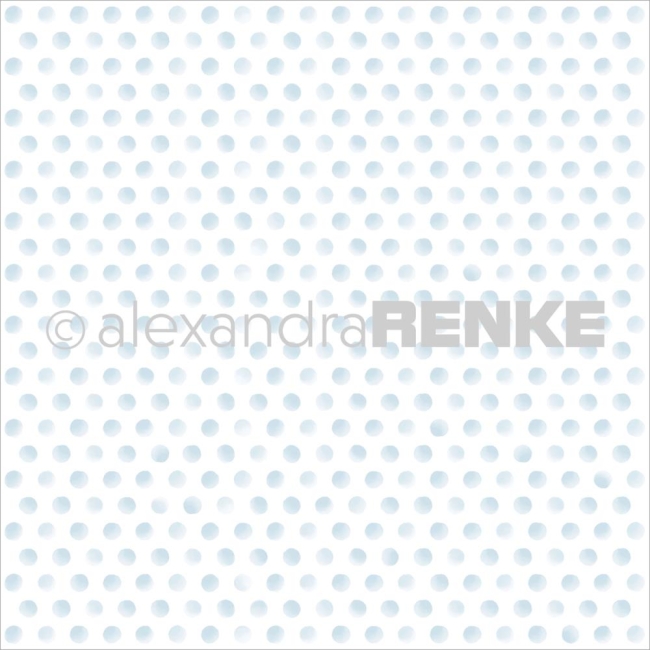 Alexandra Renke Papier Mimis Basic Blue Dots 12x12"