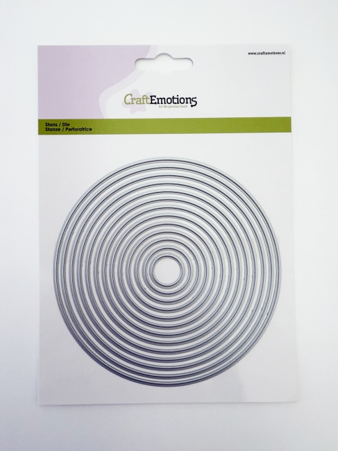 CraftEmotions Stanzschablonen Kreise 1.7-13.0cm