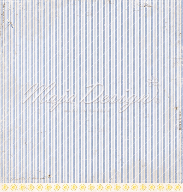Maja Design Papier Spring Garden Blue Sky 12x12"