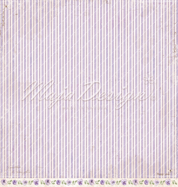 Maja Design Papier Spring Garden Violets 12x12"