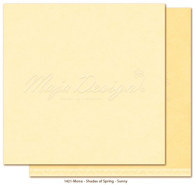 Maja Design Monochromes Shades of Spring Garden Sunny 12x12"