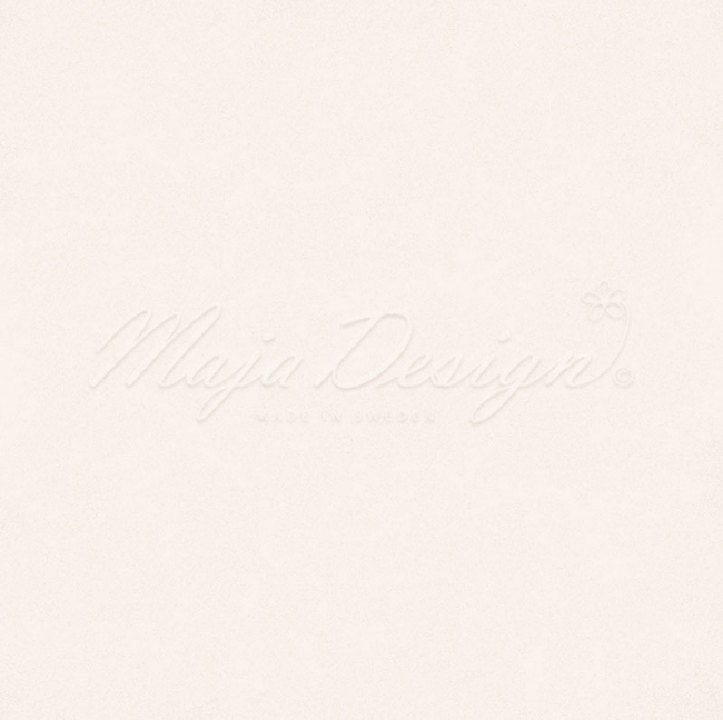 Maja Design Papier Monochromes Christmas Shades White 12x12" PRE-ORDER Lieferbar ab 31.10.2025