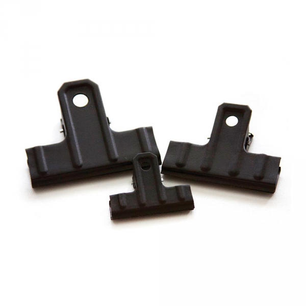 GRATIS! Fancy Pants Designs Attwell Small Clip Schwarz 5.4x4.5cm