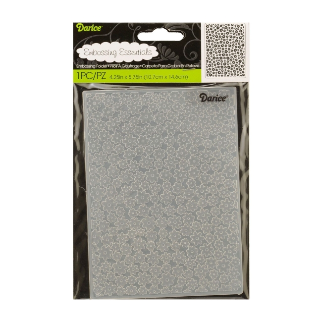 Darice Prägeschablone Mini Daisy Embossingfolder 10.7x14.6cm