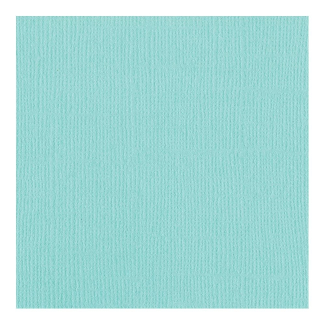 Bazzill Cardstock Textured Canvas Aruba 12x12"