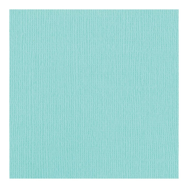 Bazzill Cardstock Textured Canvas Aruba 12x12"