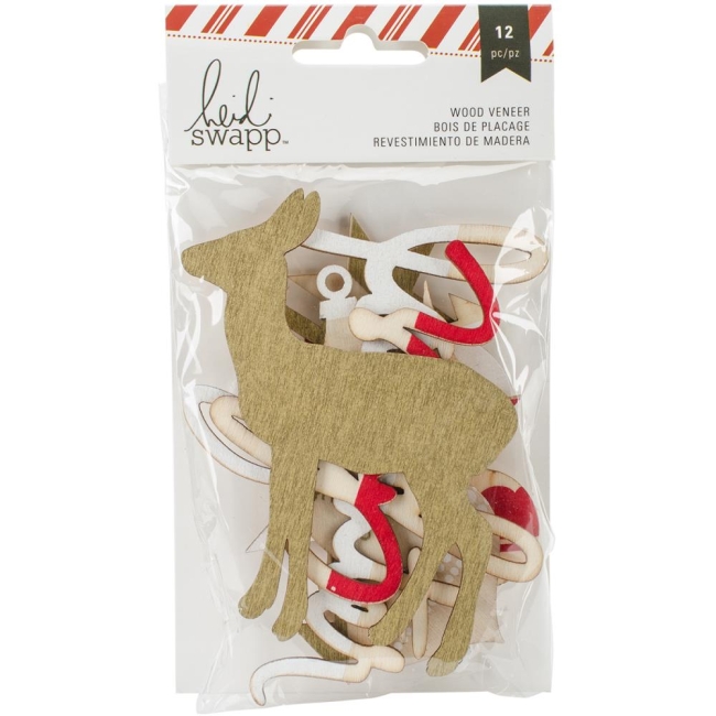 American Crafts - Heidi Swapp Wood Veneer Shapes