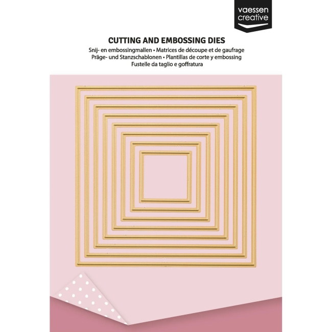 Vaessen Creative Stanzformen Quadrate