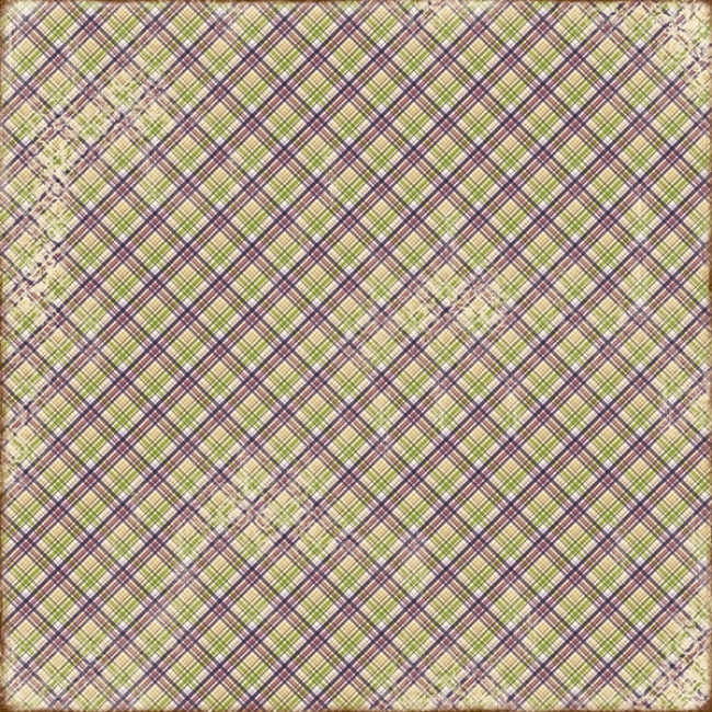Maja Design Papier Ska vi ta en Fika Björnbärsrutor 12x12"
