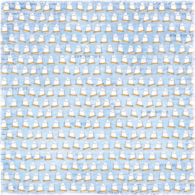 Maja Design Papier Life by the Sea Optimist Dinghy 12x12"