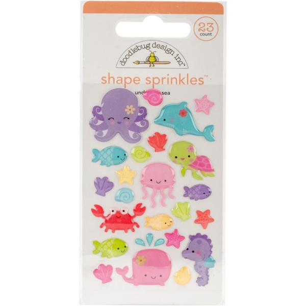 Doodlebug Design Shape Sprinkles Under the Sea