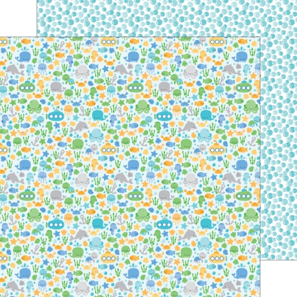 GRATIS! Doodlebug Design Papierkit Anchors Aweigh Paper Pack 12x12"