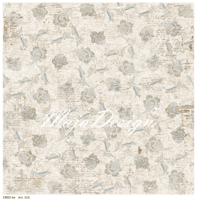 GRATIS! Maja Design Papier Vintage Summer Basics 1902 12x12"